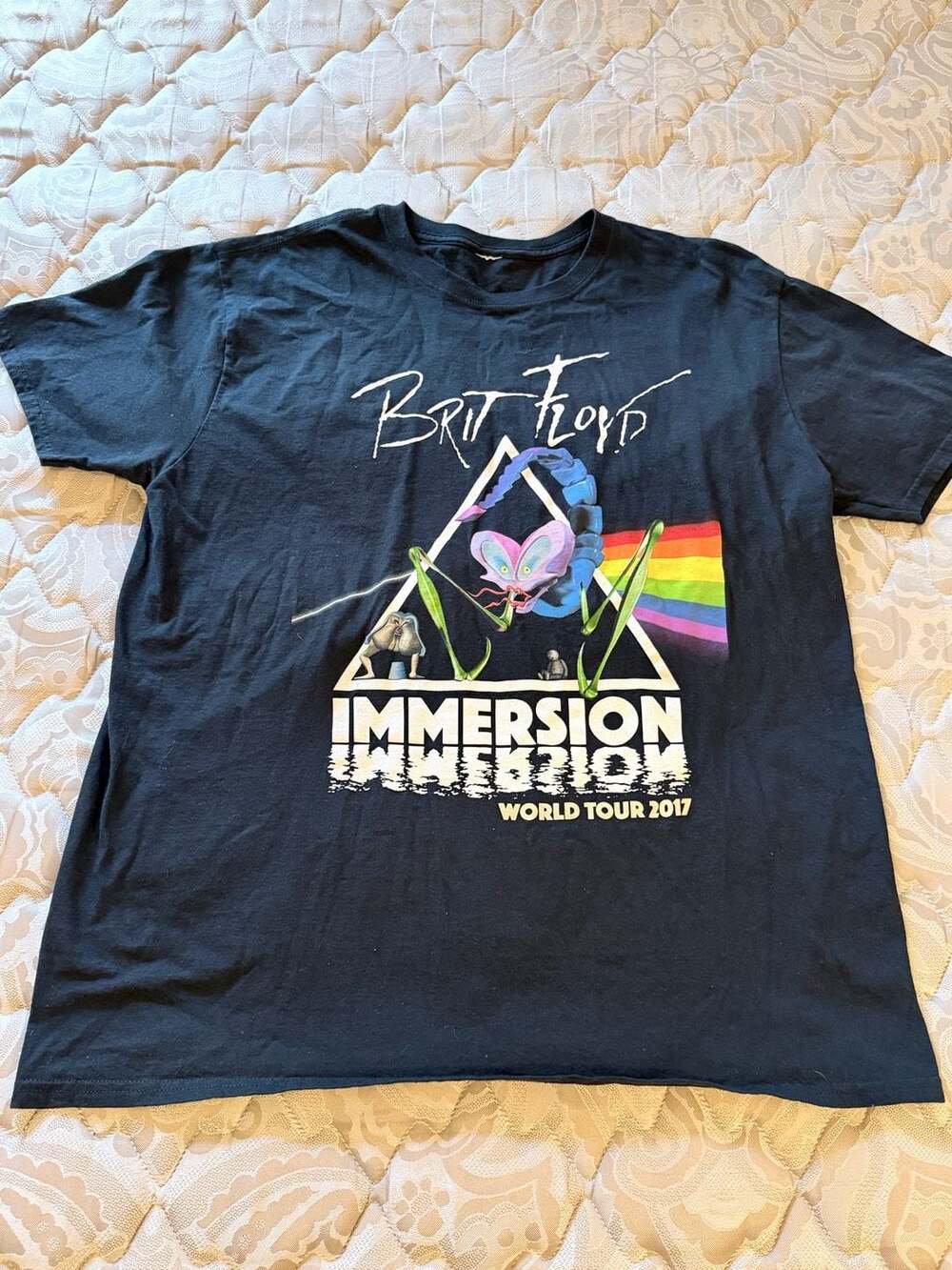 Brit Floyd Immersion World Tour 2017 Graphic Concert Band T-Shirt